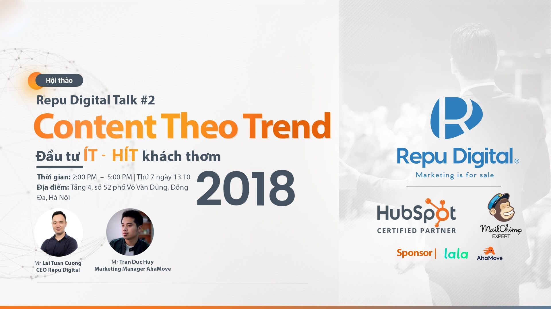Repu Digital Talk #2 – Content Theo Trend