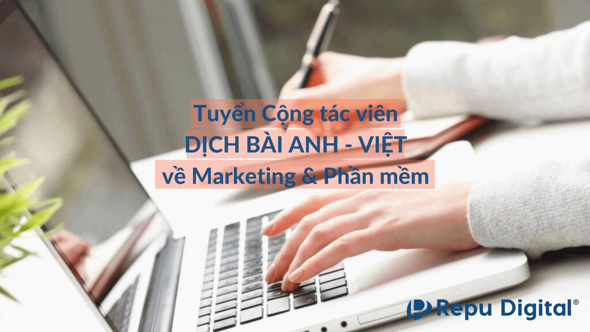 Tuyển Cộng tác viên Dịch Anh-Việt