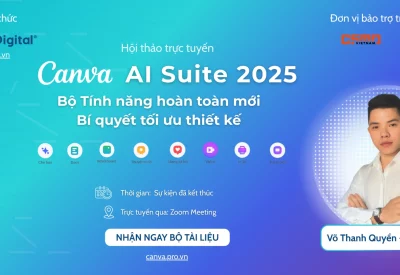 Repu Digital tổ chức thành công sự kiện trực tuyến ” Canva AI Suite 2025: Bộ tính năng hoàn toàn mới & Bí quyết tối ưu thiết kế”
