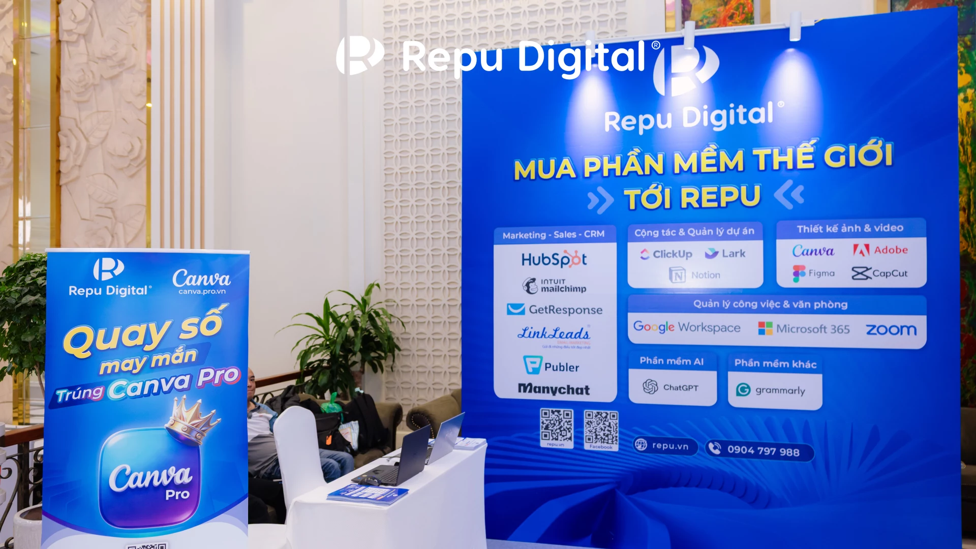 Một số hình ảnh Repu Digital tại Táo Marcom 2025