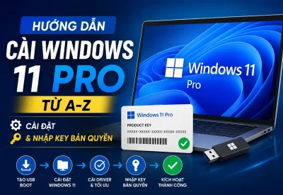 hướng dẫn cài đặt windows 11 pro